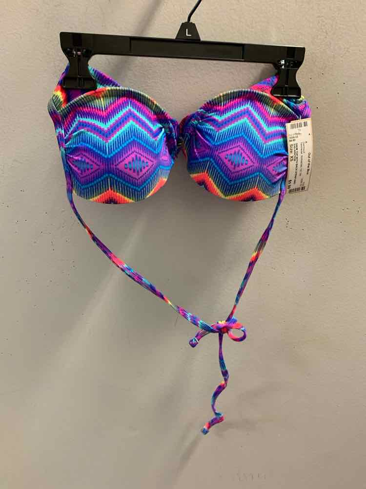 XHILARATION Swimwear Size XS RAINBOW TIE DIE Swimsuit