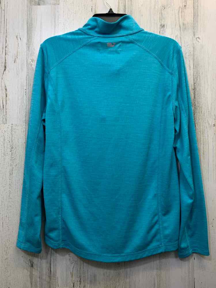 PRE-OWNED VINEYARD VINES JACKETS / COATS Size XS AQUA HALF ZIP Jacket/AQUA HALF