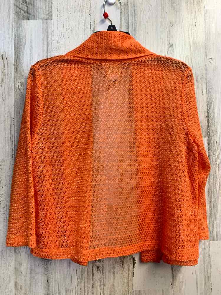 PRE-OWNED RUBY RD Tops Size PM Orange LONG SLEEVES TOP