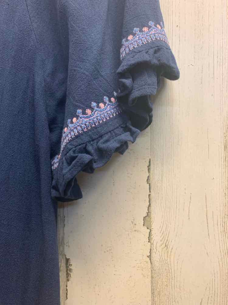 NWT UMGEE Dresses and Skirts Size M NAVY/LIGHT BLUE/PINK Floral SUNDRESS Dress/N