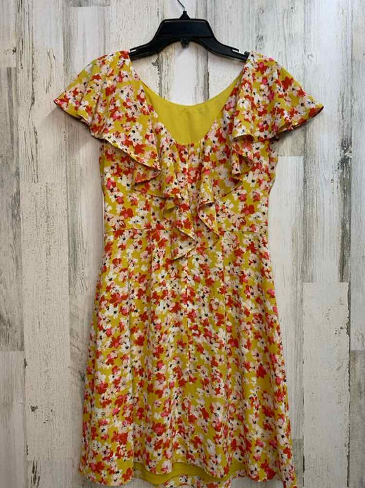 NWT LONDON TIMES Dresses and Skirts Size 8 Mustard Floral Dress