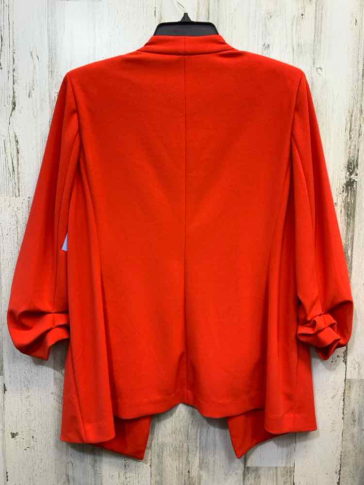 NWT DKNY Tops Size L Red LONG SLEEVES Blazer