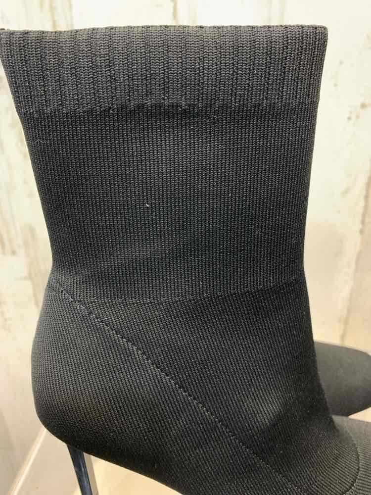 NWT INC SHOES Shoe Size 8 Black Boots SLIM HEEL ELASTIC