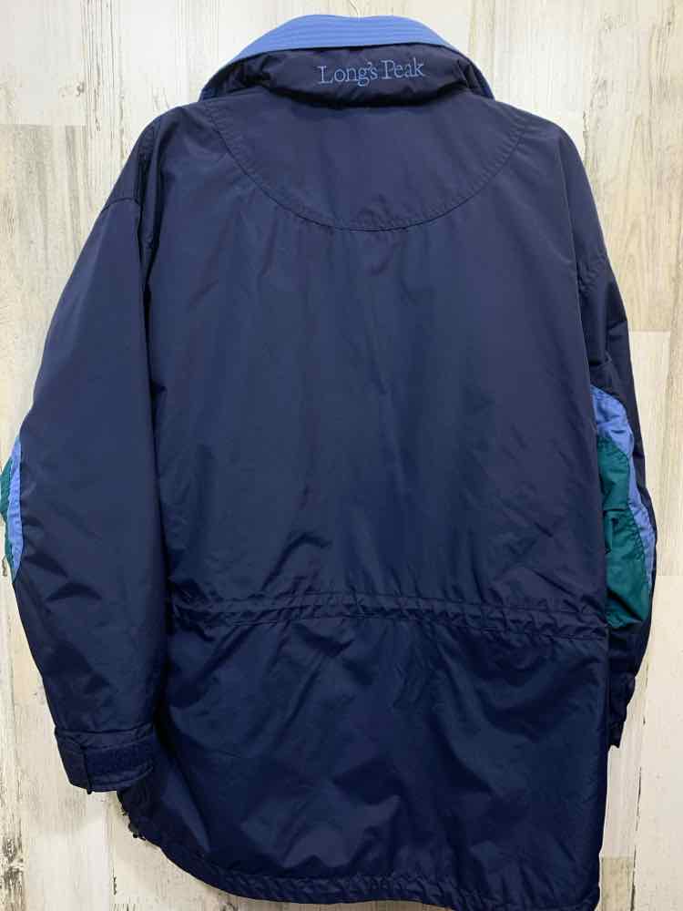 PRE-OWNED COLUMBIA JACKETS / COATS Size L BLUE/GREEN 2 TONE JACKET Jacket/NAVY/