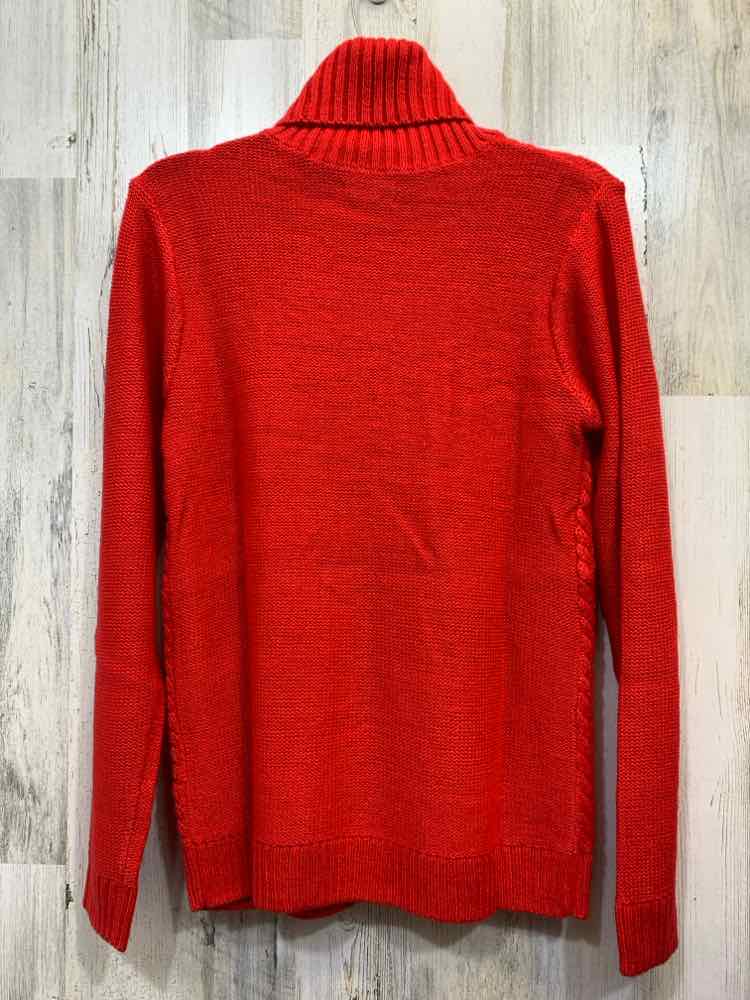 CROFT & BARROW Tops Size S Red TURTLENECK Sweater