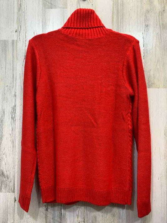 CROFT & BARROW Tops Size S Red TURTLENECK Sweater