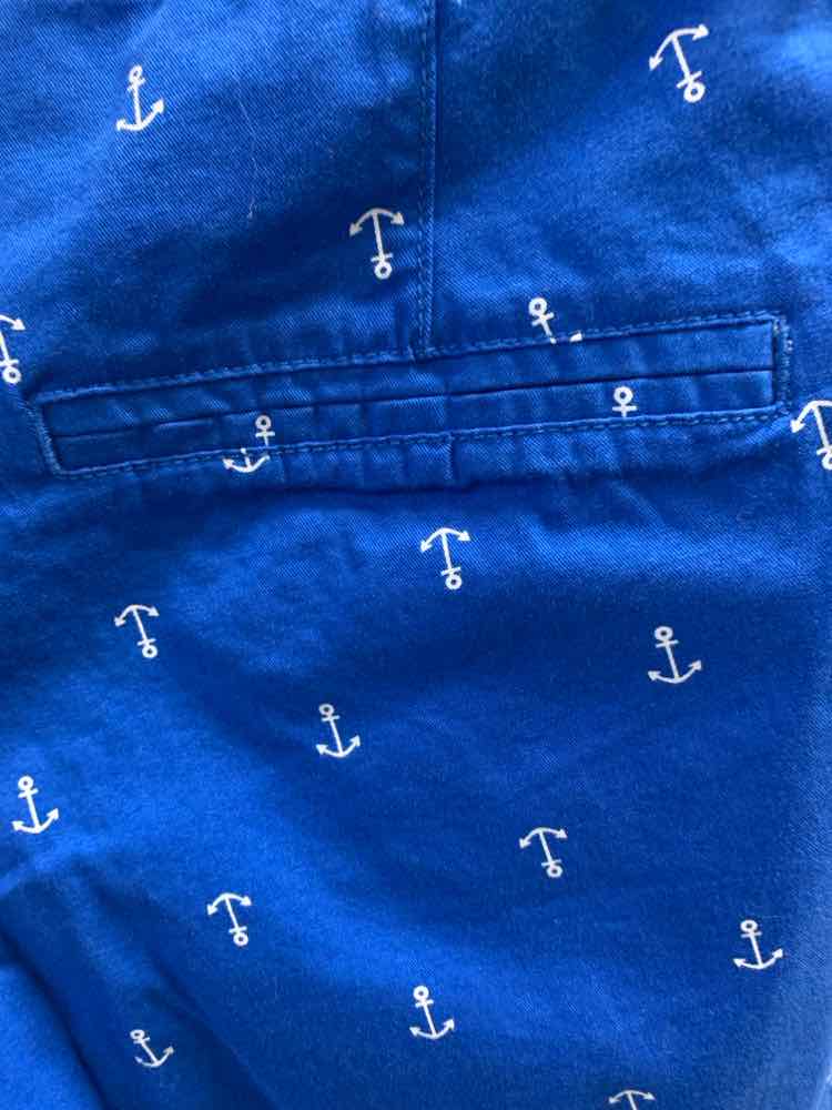 Size 8 OLD NAVI BOTTOMS BLU/WHITE Shorts