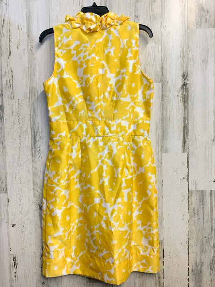 PRE-OWNED THE LIMITED Dresses and Skirts Size 10 YLW/WHT Floral SLEEVELESS Dress