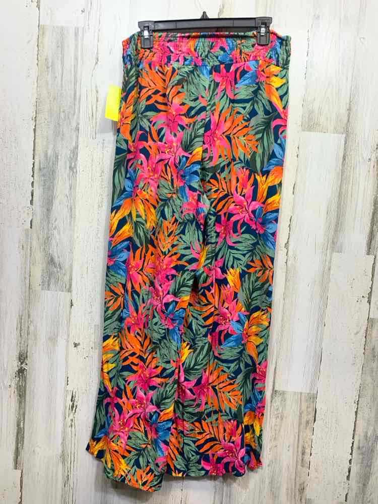 PRE-OWNED Size M SHADE & SHORE BOTTOMS PINK/ORANGE/OLIVE/BLUE/YELLOW/NAVY Pants/