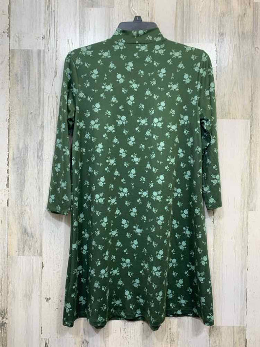 NWT AS U WISH Dresses and Skirts Size S GRN/MINT Floral HIGH NECK Dress