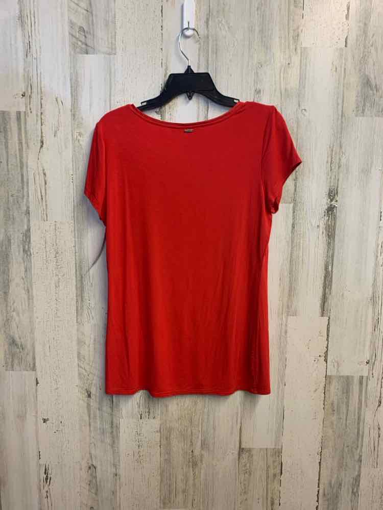 PRE-OWNED WHITE HOUSE Tops Size M Red SHORT SLEEVES TOP