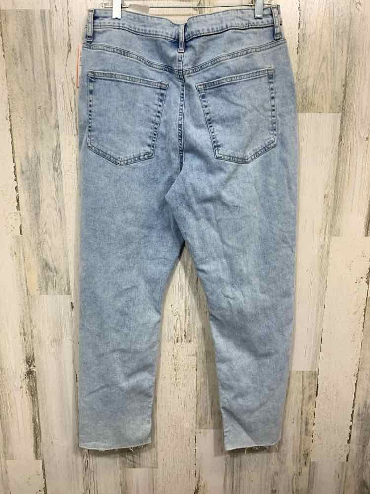 NWT NO BOUNDRIES Size 15 BOTTOMS LT BLUE STRAIGHT LEG Jeans