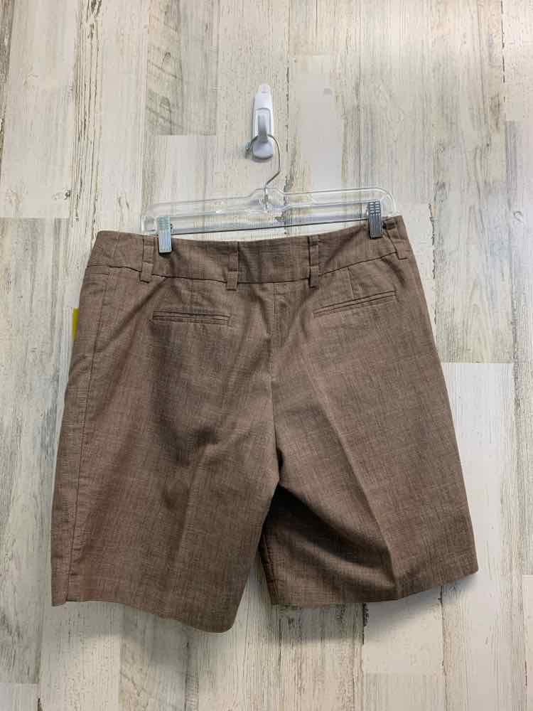 PRE-OWNED Size 12 AB STUDIO BOTTOMS Brown Shorts