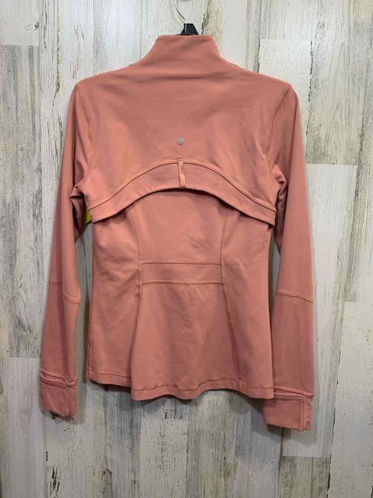 PRE-OWNED LULULEMON JACKETS / COATS M ROSE Solid Activewear TOP/LULULEMON DEFINE