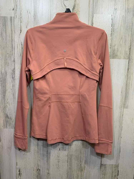 PRE-OWNED LULULEMON JACKETS / COATS M ROSE Solid Activewear TOP/LULULEMON DEFINE
