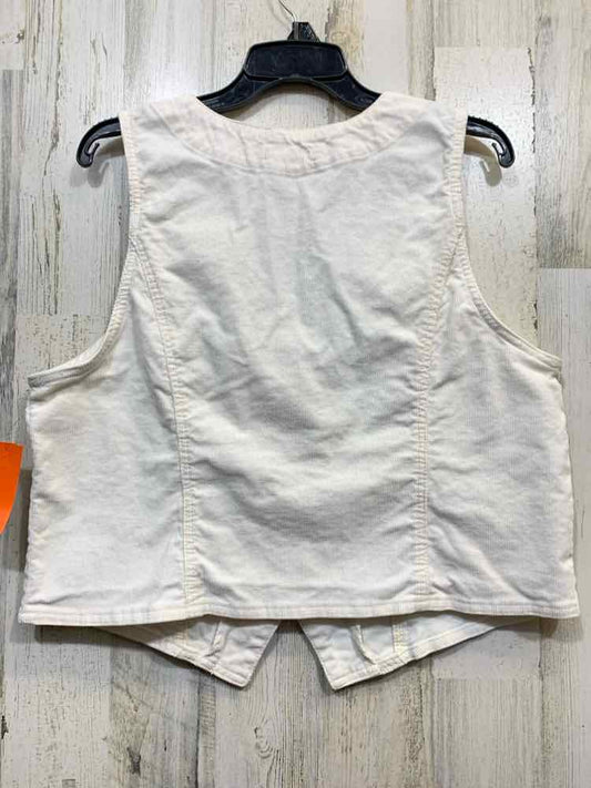 PRE-OWNED UNIVERSAL THREAD/TRADITIONAL CUT FRONT/SIDE PANEL CORDUROY VEST