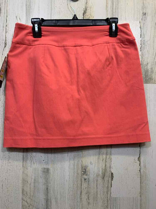 NWT Size 6 ATTYRE BOTTOMS CORAL Solid SKORT Skort/CORAL SKORT