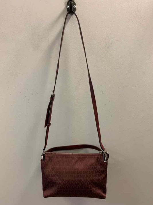 NWT MICHAEL KORS Designer Handbags Burgundy Purse
