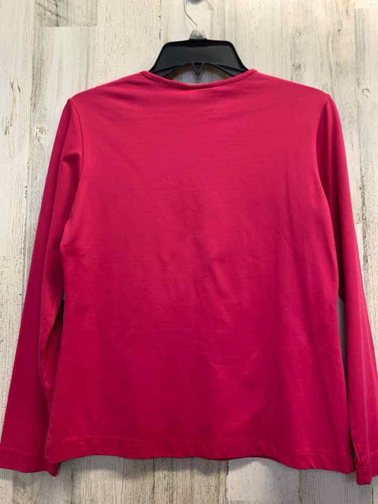 CHICOS Tops Size 0 FUCHSIA LONG SLEEVES TOP