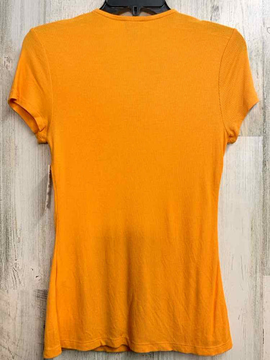 NWT INC Tops Size S Mustard SHORT SLEEVES TOP
