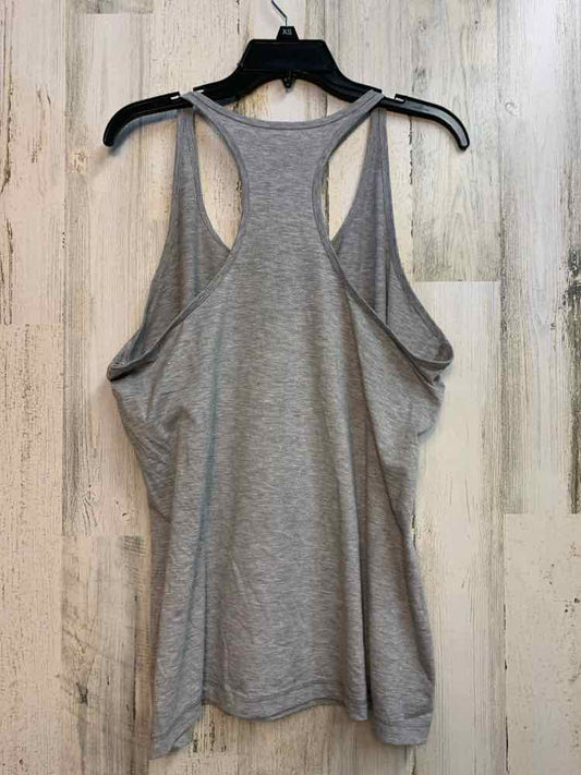 GAPFIT Activewear Size XXL GRAY/HT PINK/BLUE/GOLD RACER BACK TOP