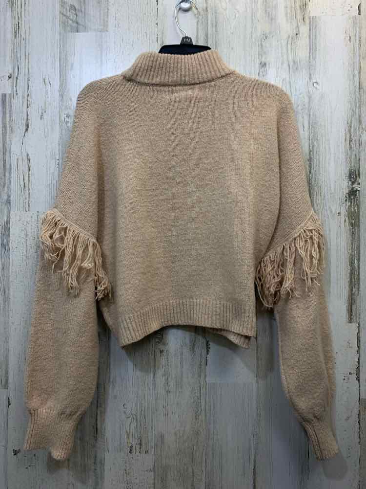HAPPILY GREY Tops Size L Cream SWEATER Sweater