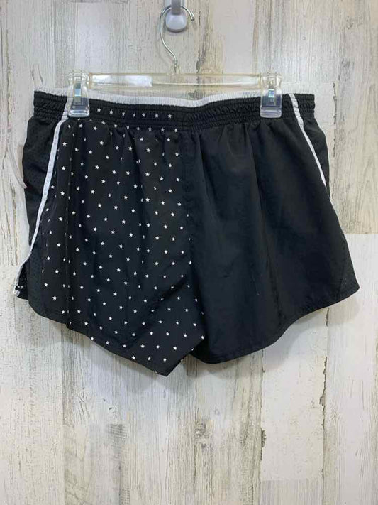 PRE-OWNED NIKE BOTTOMS M BLACK/WHITE STARS Activewear Bottom