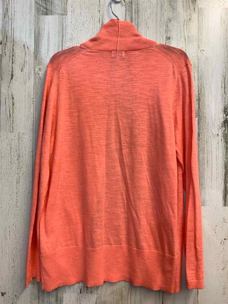 PRE-OWNED CROWN & IVY Tops Size XL Peach LONG SLEEVES TOP