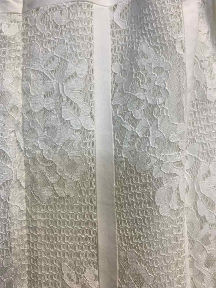 NANETTE LEPORE Dresses and Skirts Size 12 White Mesh SLEEVELESS Dress