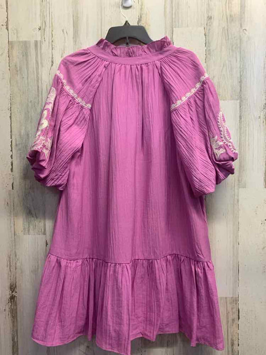 NWT UMGEE Dresses and Skirts Size S LAVENDER/WHITE Embroidered SUNDRESS Dress/LA