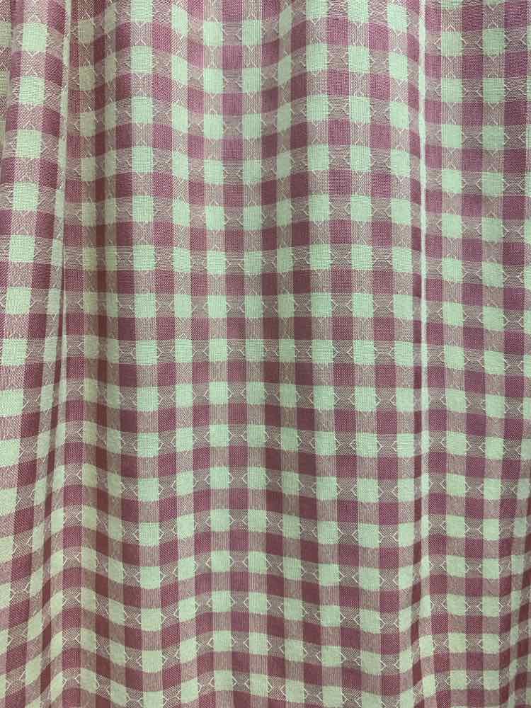 NWT GIGIO Dresses and Skirts Size S PINK/CREAM BUFFALO CHECK SUNDRESS Dress/PINK