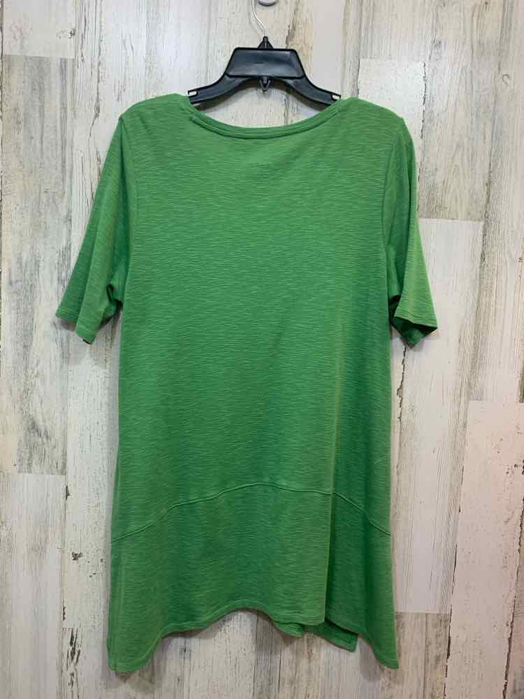 PRE-OWNED J JILL Tops Size M Green SHORT SLEEVES TOP