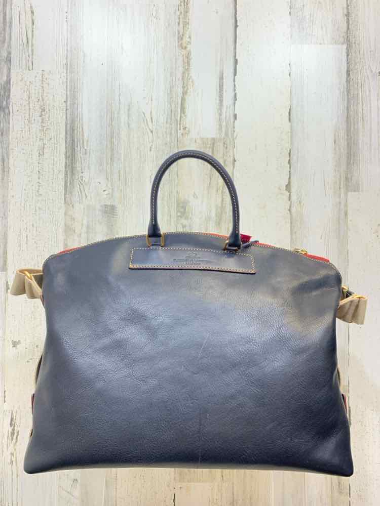 NWT DOONEY & BOURKE Navy Purse/NAVY LEATHER DOONEY & BOURKE LARGE CROSSBODY
