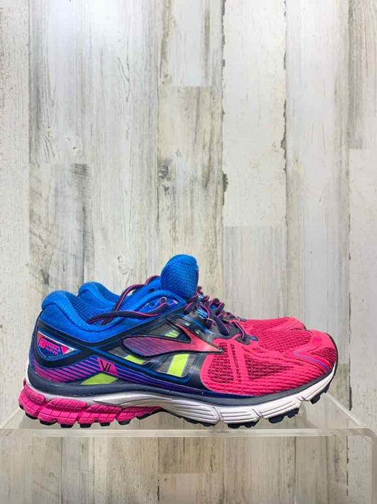 PRE-OWNED PINK/BLUE Size 9 Shoes/BROOK'S PINK/BROOK'S PINK/BLUE  RAVENNA WOMENS