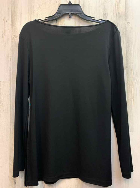 ANN TAYLOR Tops Size M Black LONG SLEEVES TOP