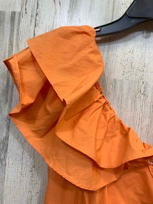 NWT PETAL & PUP Dresses and Skirts Size L NEON ORANGE Solid Dress