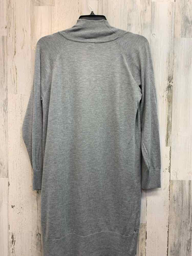 NWT A NEW DAY Tops Size L Gray Solid CARDIGAN Cardigan/GRAY OPEN FRONT CARDIGAN