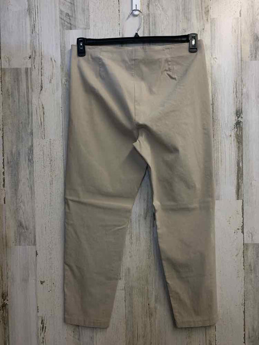 PRE-OWNED Size 18 CROFT & BARROW BOTTOMS Khaki SLIM LEG Pants