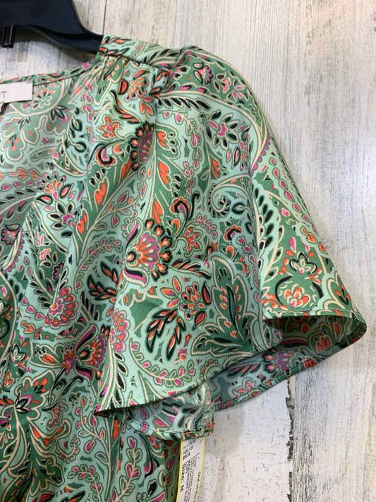 NWT LOFT Dresses and Skirts Size M GREEN/CORAL/PINK/BLACK Paisley MAXI Dress/MAX