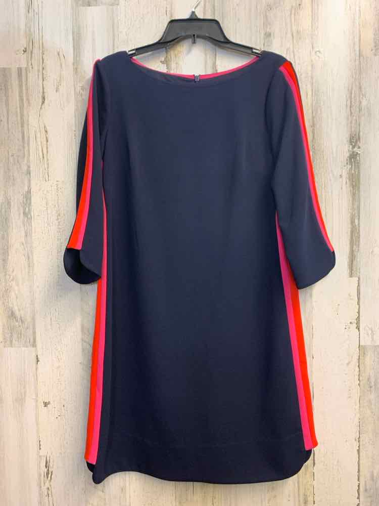 PRE-OWNED VINCE CAMUTO Dresses and Skirts Size M NAVY/RED/PINK Stripe Dress/LONG