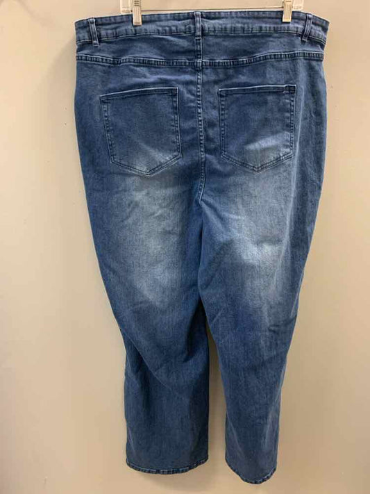 NWT Size 22 NINA PARKER PLUS SIZES Blue Jeans