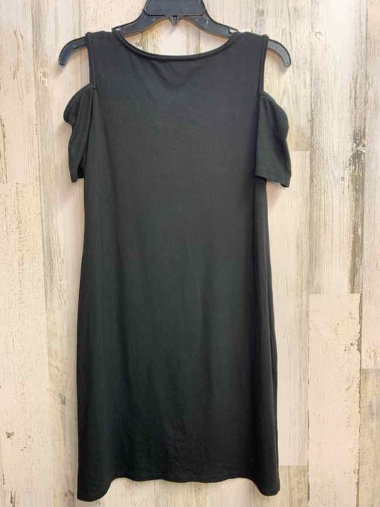 PRE-OWNED WHITE HOUSE Dresses and Skirts Size S Black COLD SHOULDERS Dress