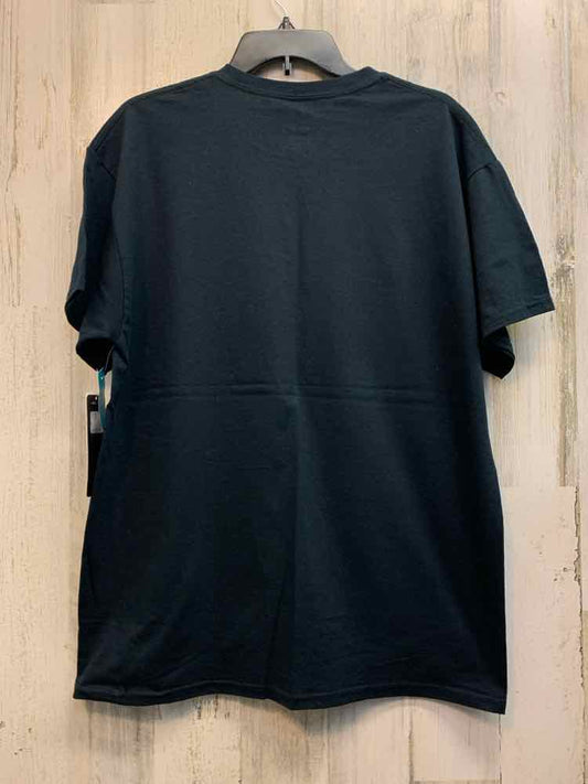 NWT MAJESTIC Tops Size L Black T-SHIRT T-shirt