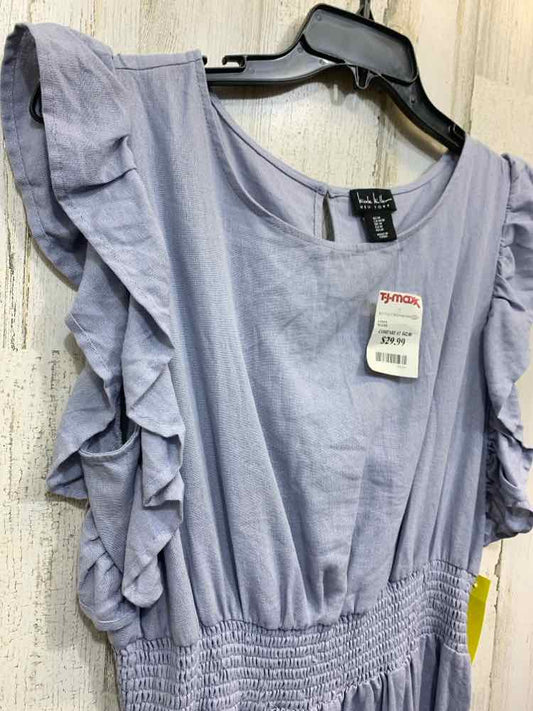 NWT NICOLE MILLER Dresses and Skirts Size M GRAY BLUE SUNDRESS Dress/GRAY/BLUE S