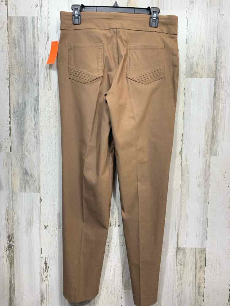 PRE-OWNED NTOUCH Size 6 BOTTOMS MOCHA STRAIGHT LEG Pants