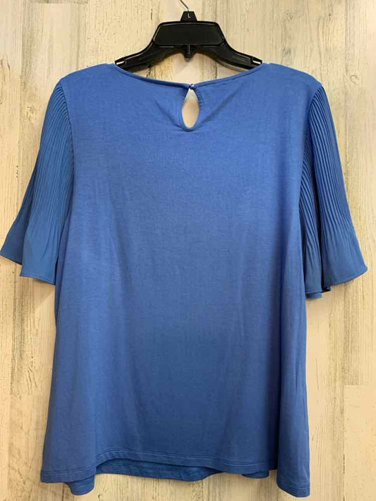 NWT TALBOTS Tops Size M Blue SHORT SLEEVES TOP