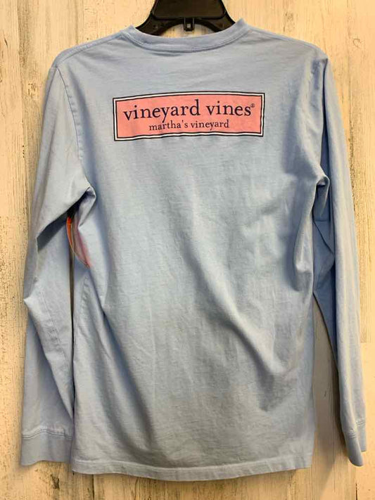 VINEYARD VINES Tops Size XL LT BLUE LONG SLEEVES TOP