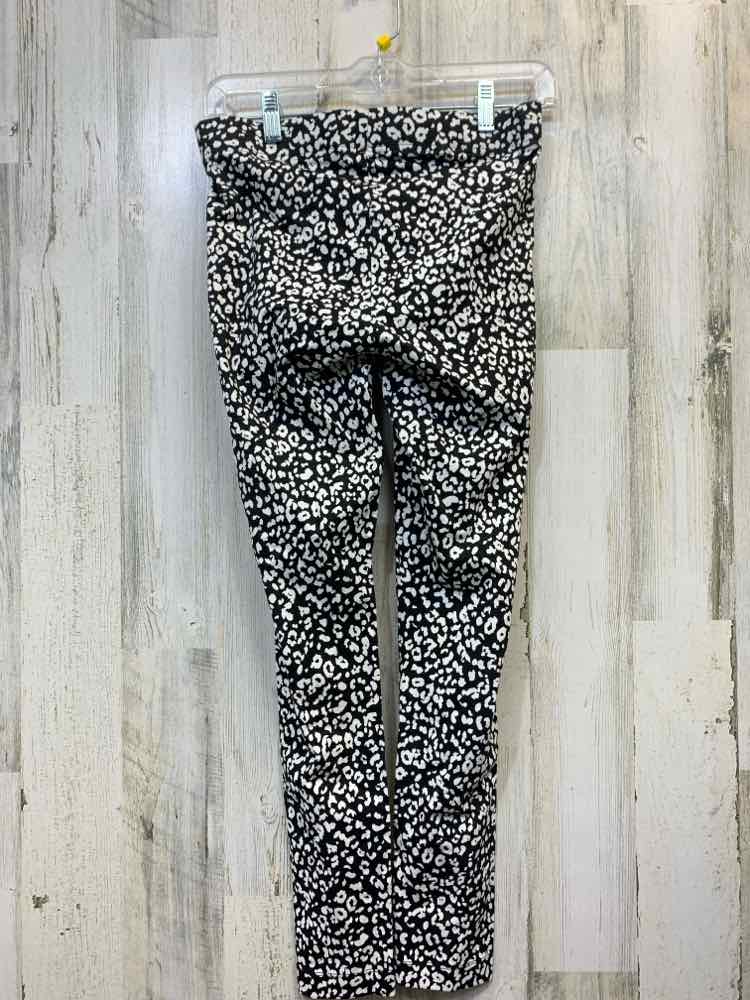 Size PS OLD NAVY BOTTOMS BLK/WHT LEOPARD LEGGINGS LEGGINGS