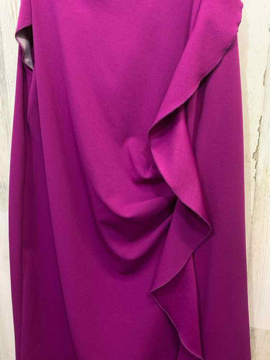 PRE-OWNED RONNI NICOLE Dresses and Skirts Size 22W Purple Solid SHEATH Dress/PUR