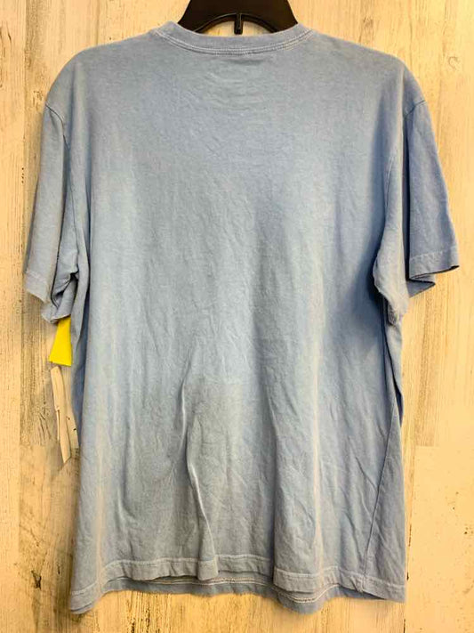 NWT REBELLIONS ONE PLUS SIZES Size 2X LIGHT BLUE BUTTERFLY SHORT SLEEVES TOP